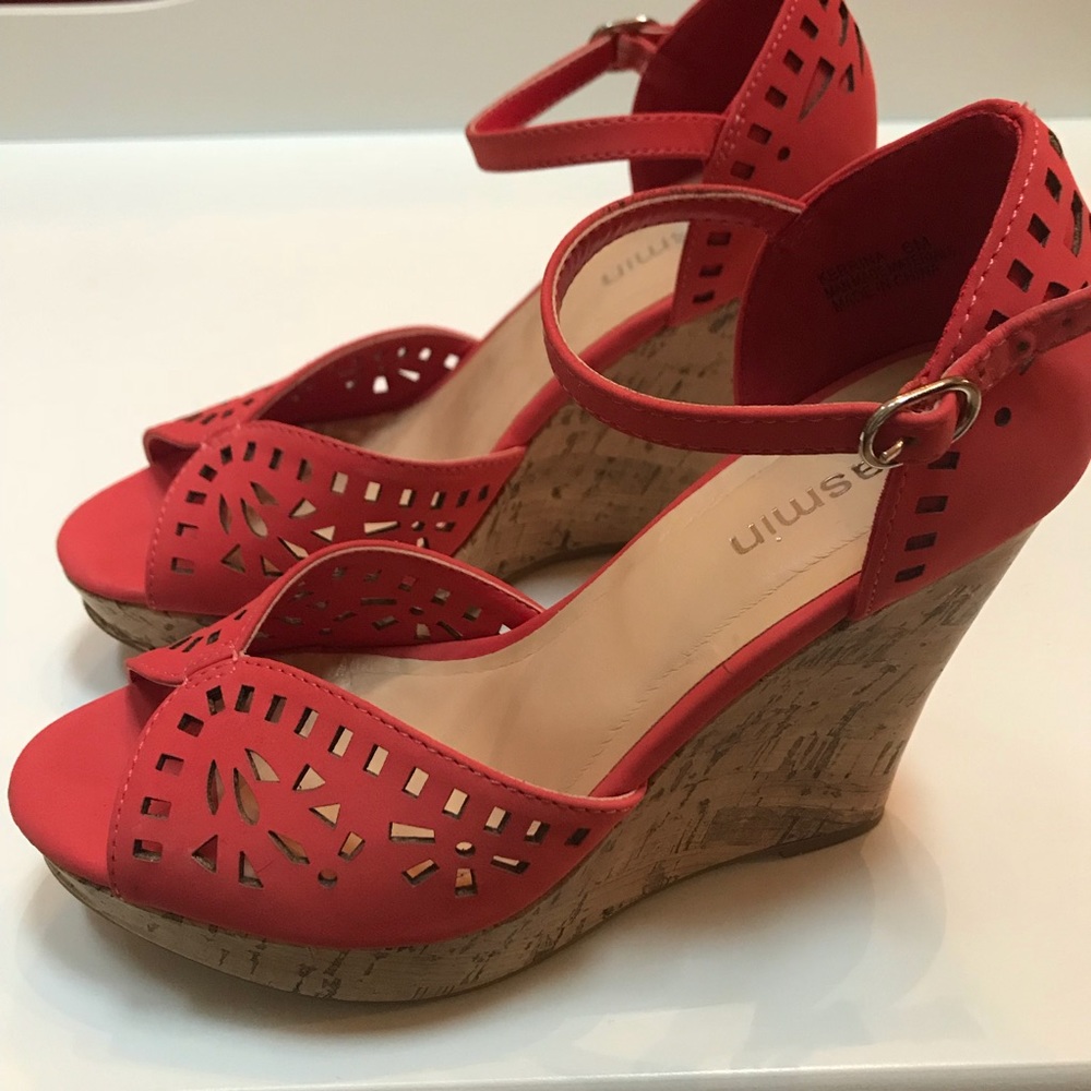 Pink Cork Wedges